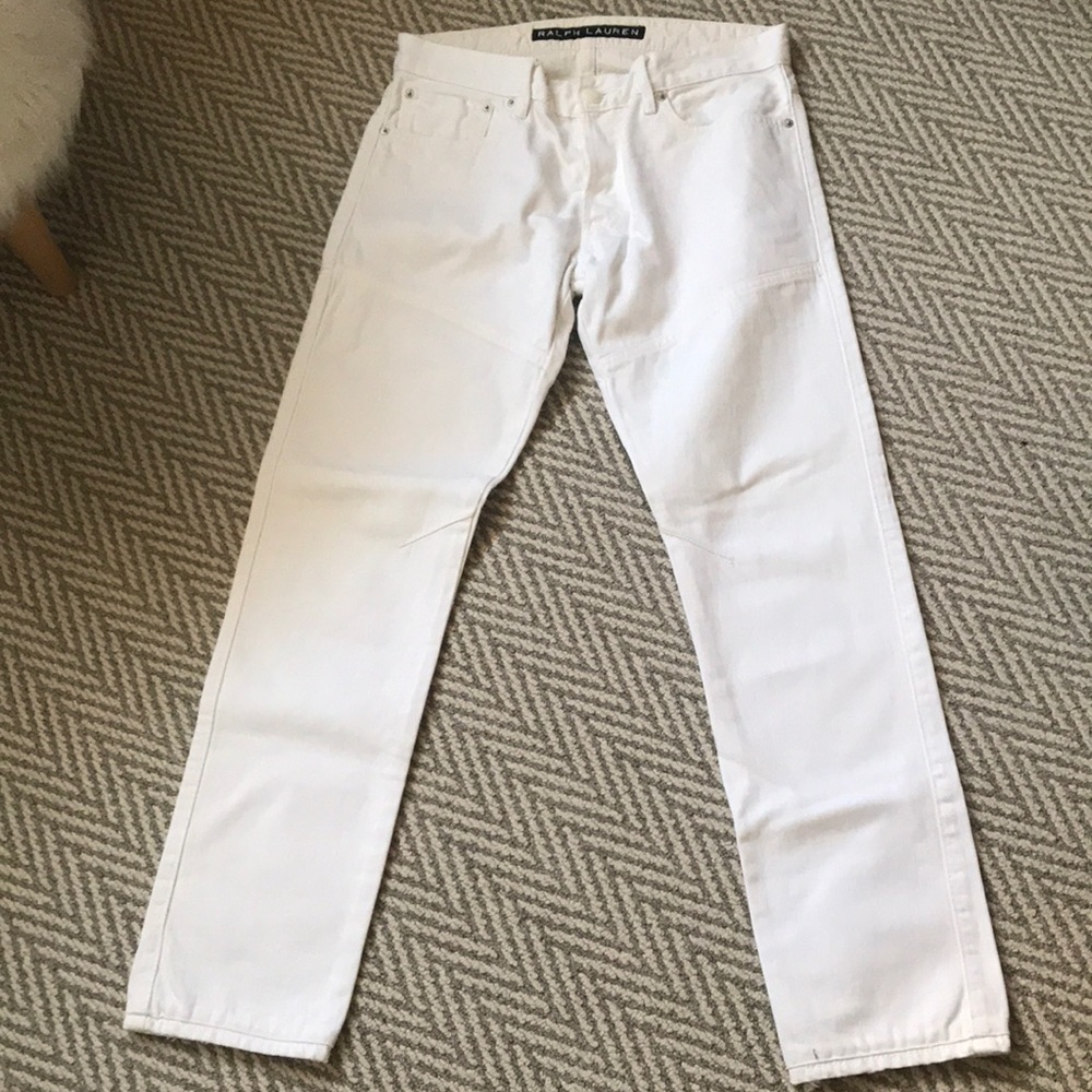 Ralph Lauren White Jeans